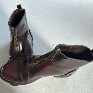 🍍 Electric Karma Women's Brown Ally Fashion Ankle Round Toe Boots 🍍SZ8